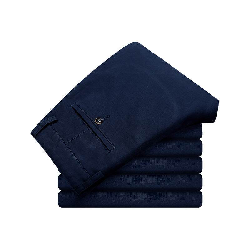 Men's Business Casual Pants Slim Stretch Breathable - MYLUXURY LANE ENTERPRISE