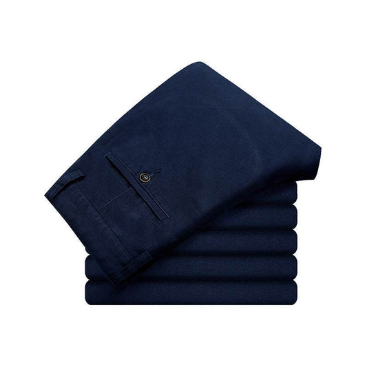 Men's Business Casual Pants Slim Stretch Breathable - MYLUXURY LANE ENTERPRISE