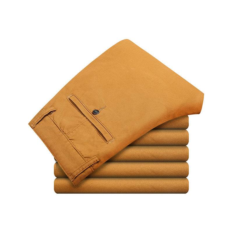 Men's Business Casual Pants Slim Stretch Breathable - MYLUXURY LANE ENTERPRISE