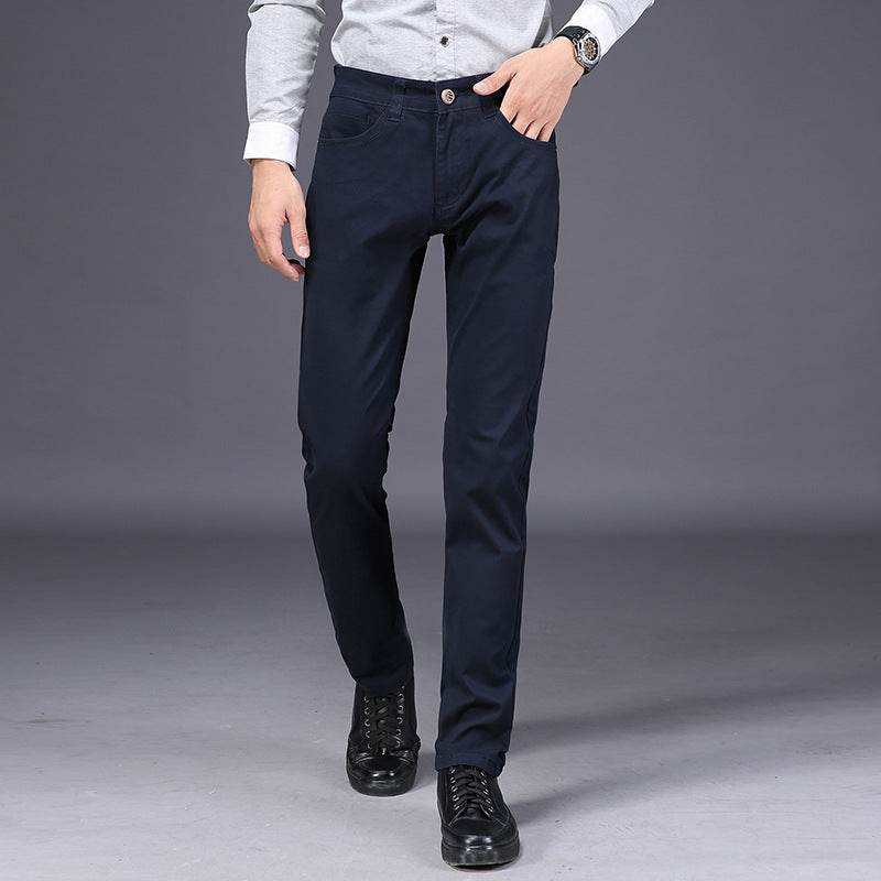 Men's Business Casual Pants Slim Stretch Breathable - MYLUXURY LANE ENTERPRISE