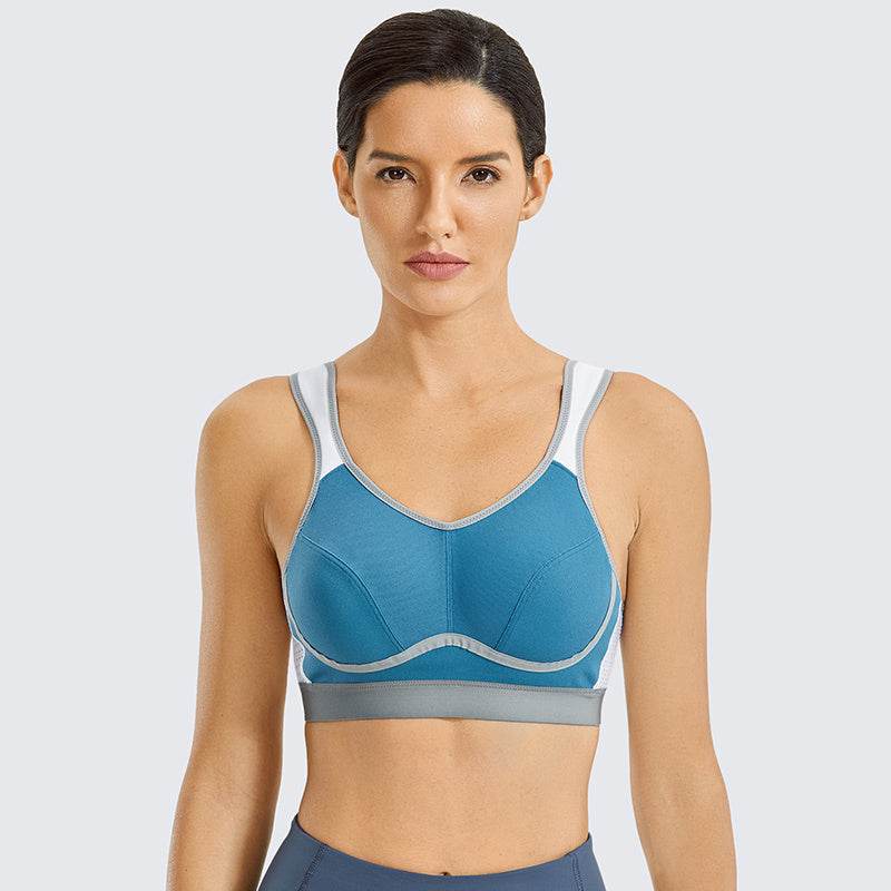 High-Strength Shockproof Running Vest Large Size Bra Big Breasts Professional Bra Ultra-Thin - MYLUXURY LANE ENTERPRISE
