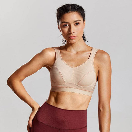High-Strength Shockproof Running Vest Large Size Bra Big Breasts Professional Bra Ultra-Thin - MYLUXURY LANE ENTERPRISE