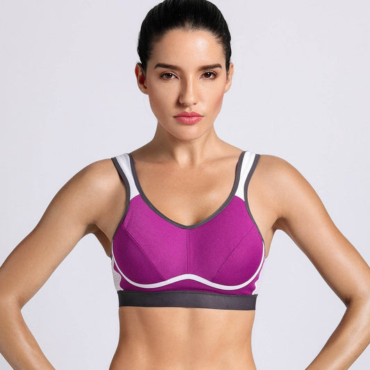 High-Strength Shockproof Running Vest Large Size Bra Big Breasts Professional Bra Ultra-Thin - MYLUXURY LANE ENTERPRISE