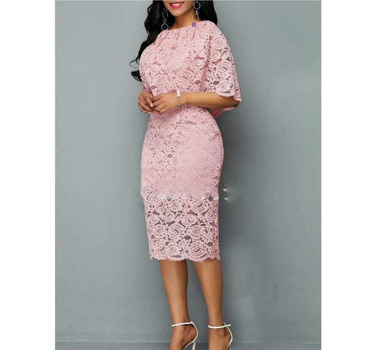 MD African Lace Dresses For Women Fashion New Africa Sexy Wedding Outfit 4XL 5XL Plus Size Maxi Dress Dashiki Ankara Robe - MYLUXURY LANE ENTERPRISE