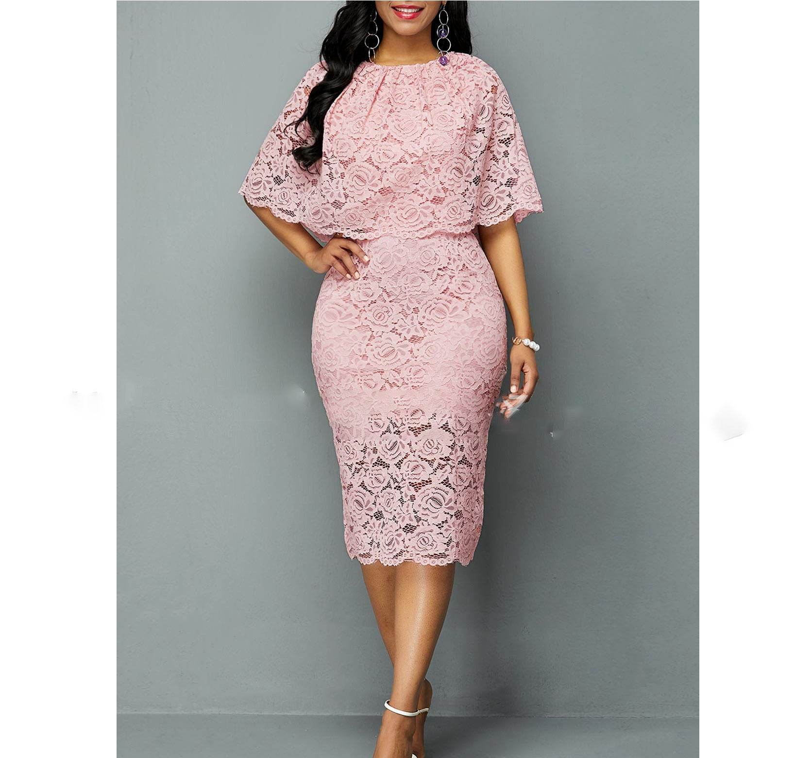 MD African Lace Dresses For Women Fashion New Africa Sexy Wedding Outfit 4XL 5XL Plus Size Maxi Dress Dashiki Ankara Robe - MYLUXURY LANE ENTERPRISE