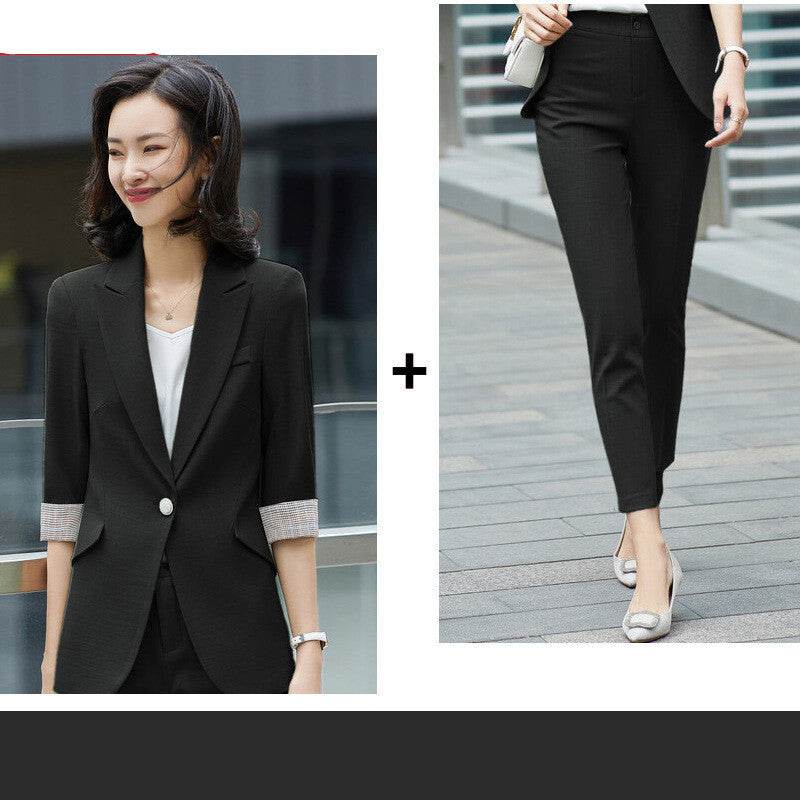Two-piece Fashion Lady's Professional Wear - MYLUXURY LANE ENTERPRISE