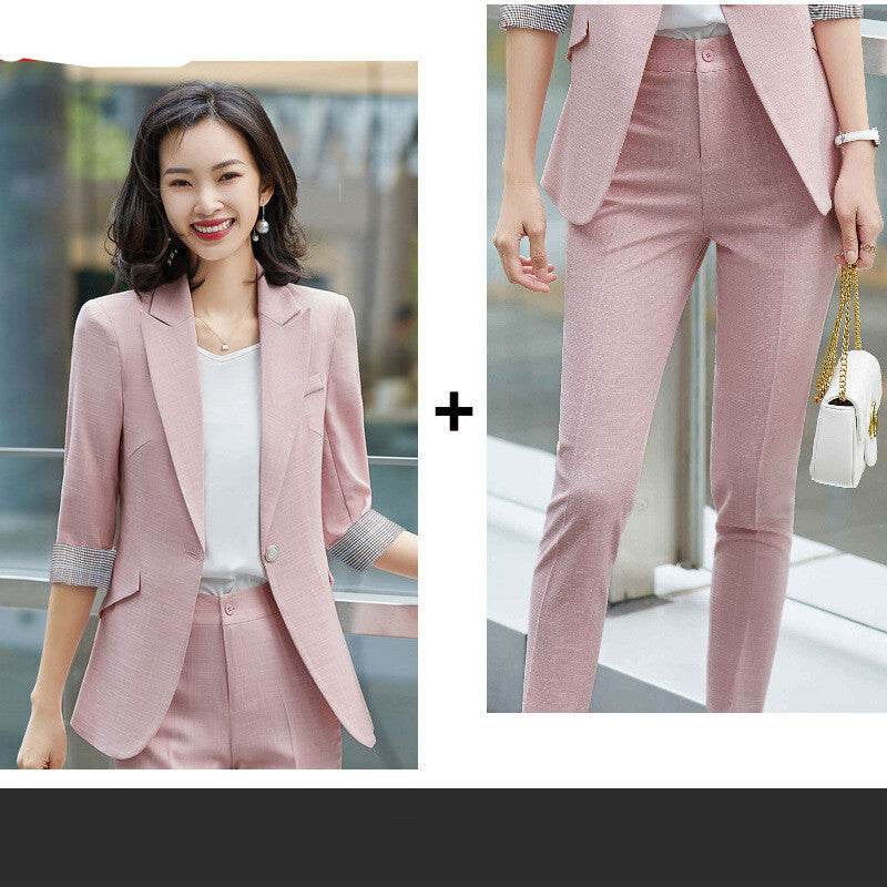 Two-piece Fashion Lady's Professional Wear - MYLUXURY LANE ENTERPRISE