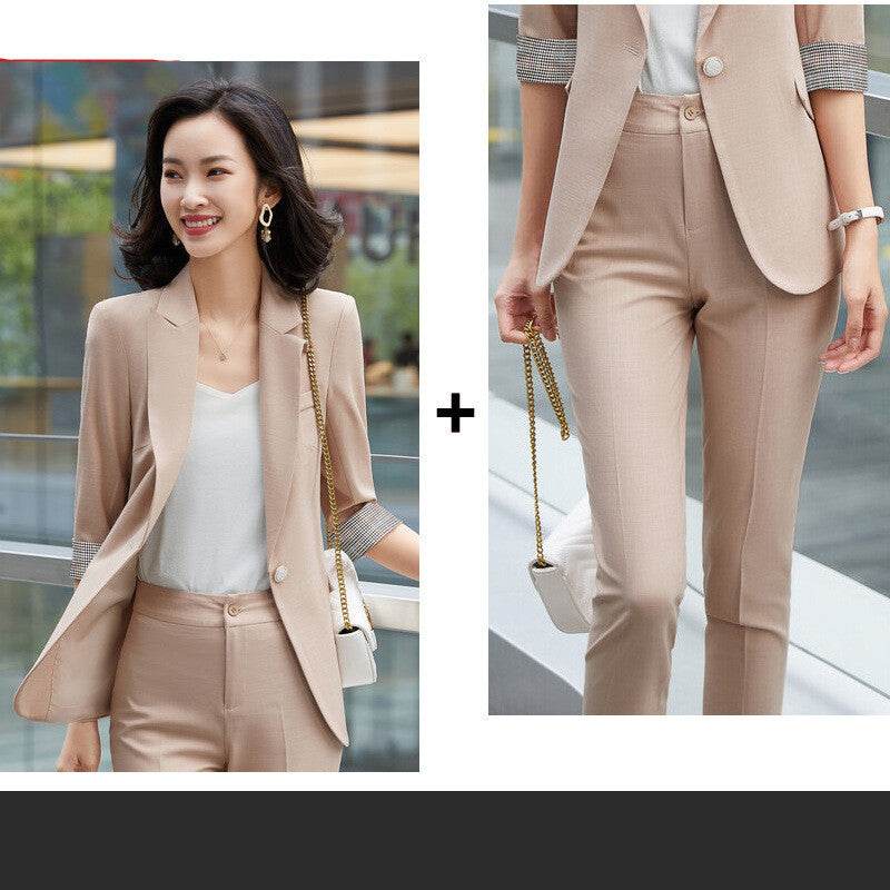 Two-piece Fashion Lady's Professional Wear - MYLUXURY LANE ENTERPRISE