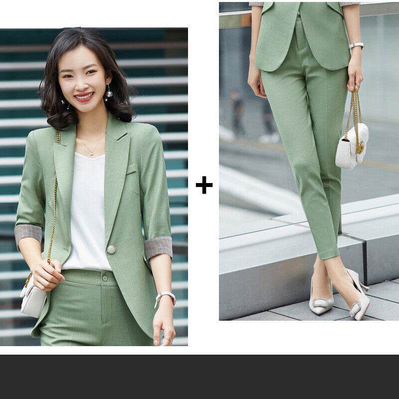 Two-piece Fashion Lady's Professional Wear - MYLUXURY LANE ENTERPRISE