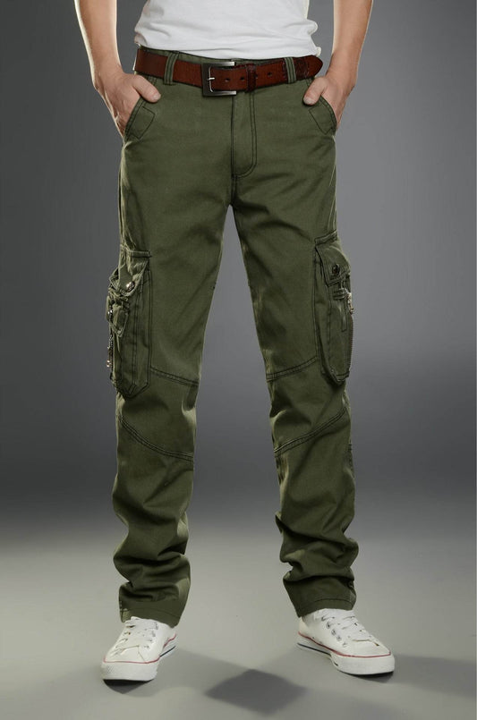Men'S Multi-Pocket Pants - MYLUXURY LANE ENTERPRISE