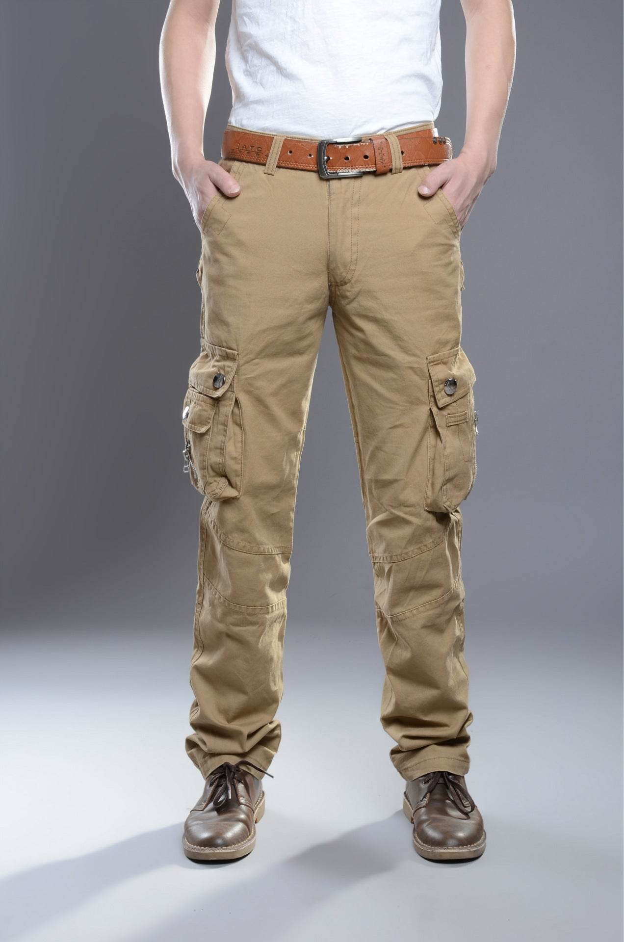 Men'S Multi-Pocket Pants - MYLUXURY LANE ENTERPRISE