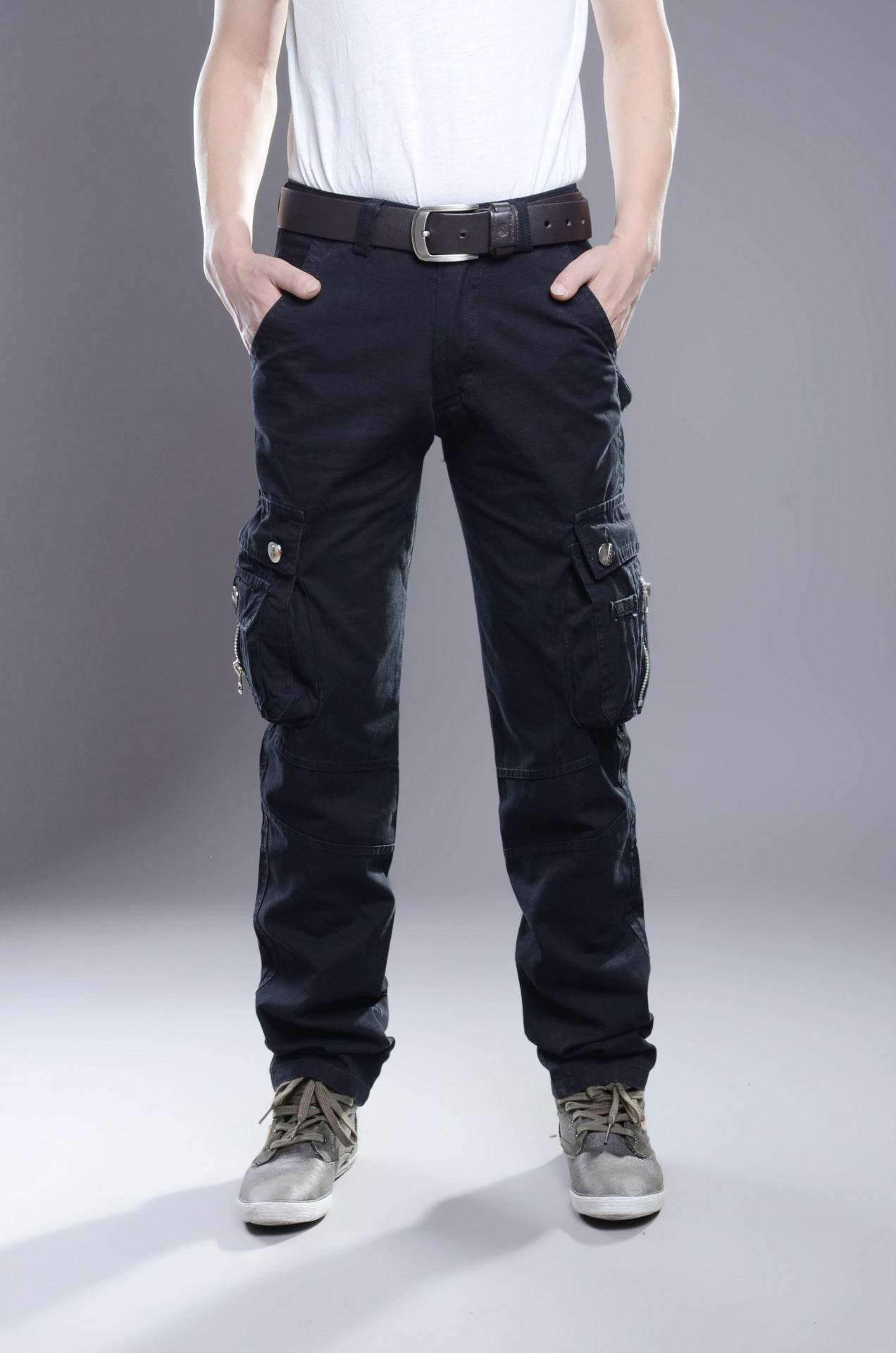 Men'S Multi-Pocket Pants - MYLUXURY LANE ENTERPRISE