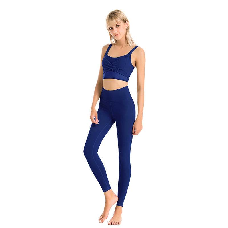 Women's Bra Mesh Yoga Pants Sports Suit - MYLUXURY LANE ENTERPRISE