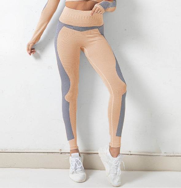 Autumn And Winter Seamless Jacket Zipper Suit Hip-Lifting Fitness Sports Yoga Wear - MYLUXURY LANE ENTERPRISE