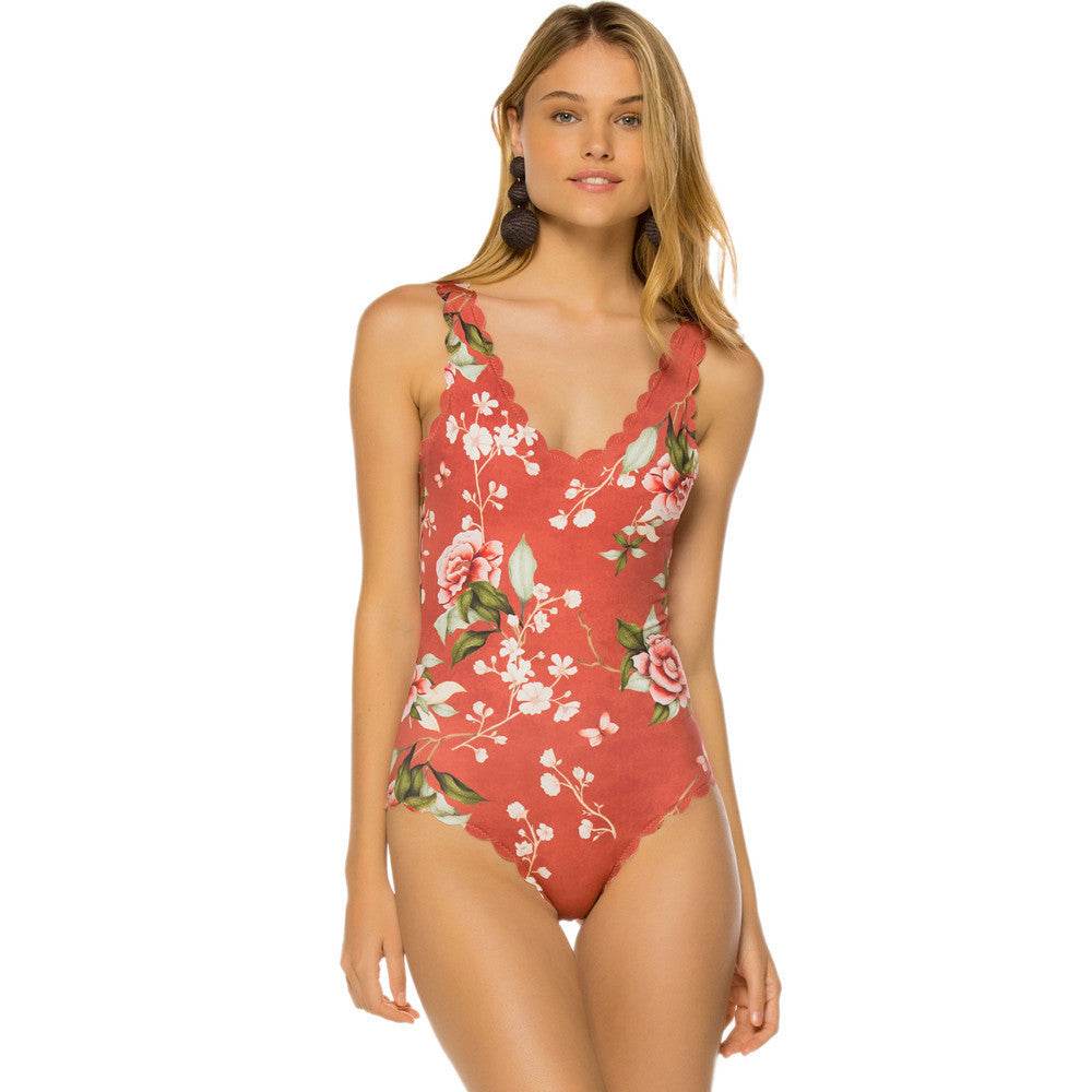 New Printed One-Piece Swimsuit Bikini Ladies Swimwear - MYLUXURY LANE ENTERPRISE
