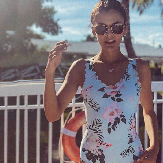 New Printed One-Piece Swimsuit Bikini Ladies Swimwear - MYLUXURY LANE ENTERPRISE