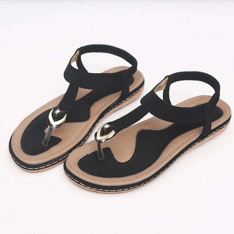 Children'S Slippers Summer Girl'S Fashion Wear Antiskid New Clip Foot Flip Flop Parent Child Beach Shoes Princess Sandals - MYLUXURY LANE ENTERPRISE