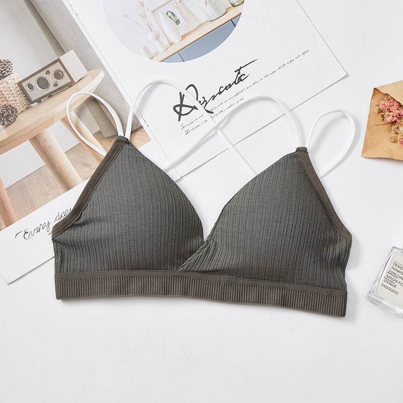 Threaded Hollow Beauty Back Cross Strap Tube Top - MYLUXURY LANE ENTERPRISE