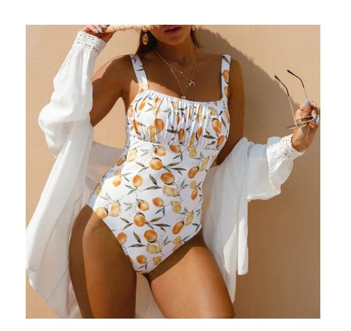 New Printed One-Piece Swimsuit Bikini Ladies Swimwear - MYLUXURY LANE ENTERPRISE
