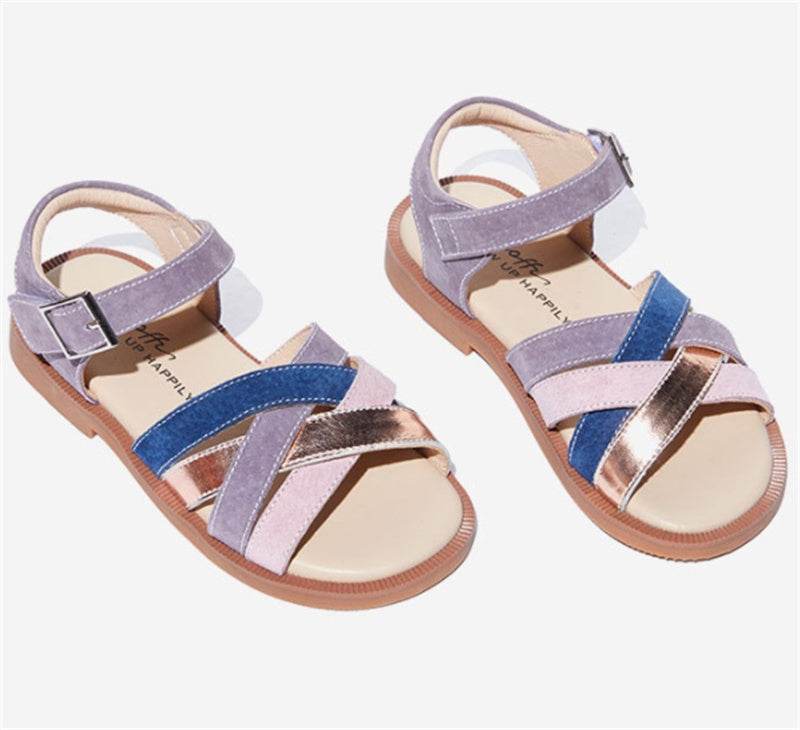 Children's Shoes Elementary School Soft-soled Open-toed Shoes - MYLUXURY LANE ENTERPRISE