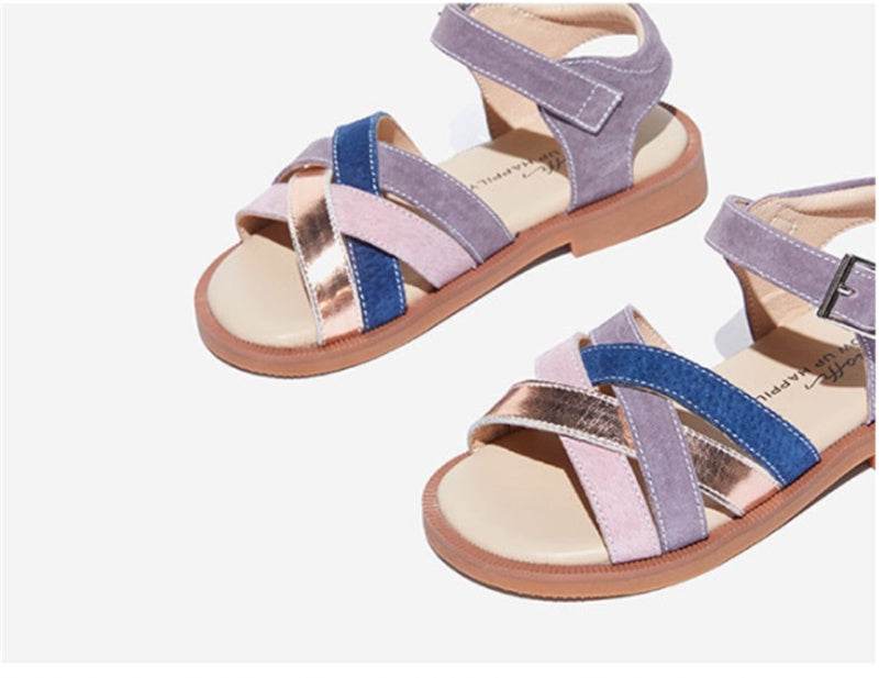 Children's Shoes Elementary School Soft-soled Open-toed Shoes - MYLUXURY LANE ENTERPRISE