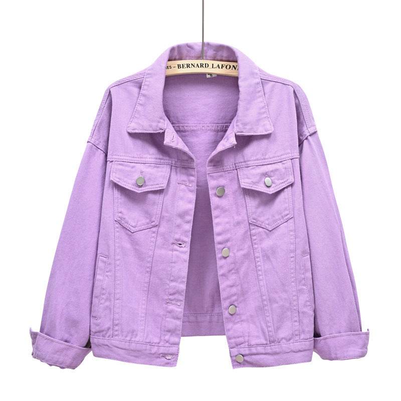 Women Jackets New Spring Outwear Denim Coat - MYLUXURY LANE ENTERPRISE