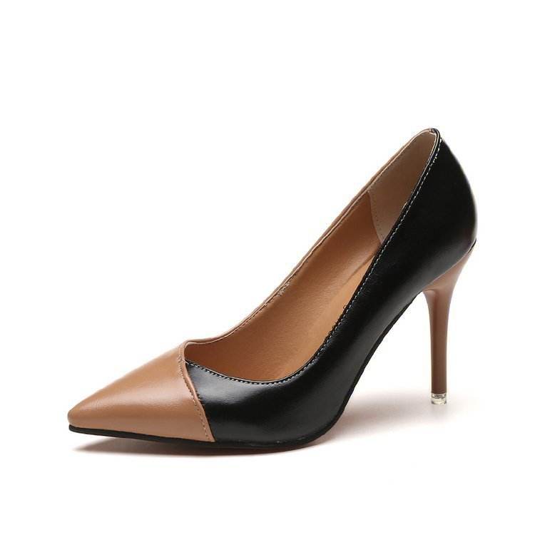 Shallow Mouth Pointed High Heels Sexy Temperament Stiletto Single Shoes - MYLUXURY LANE ENTERPRISE