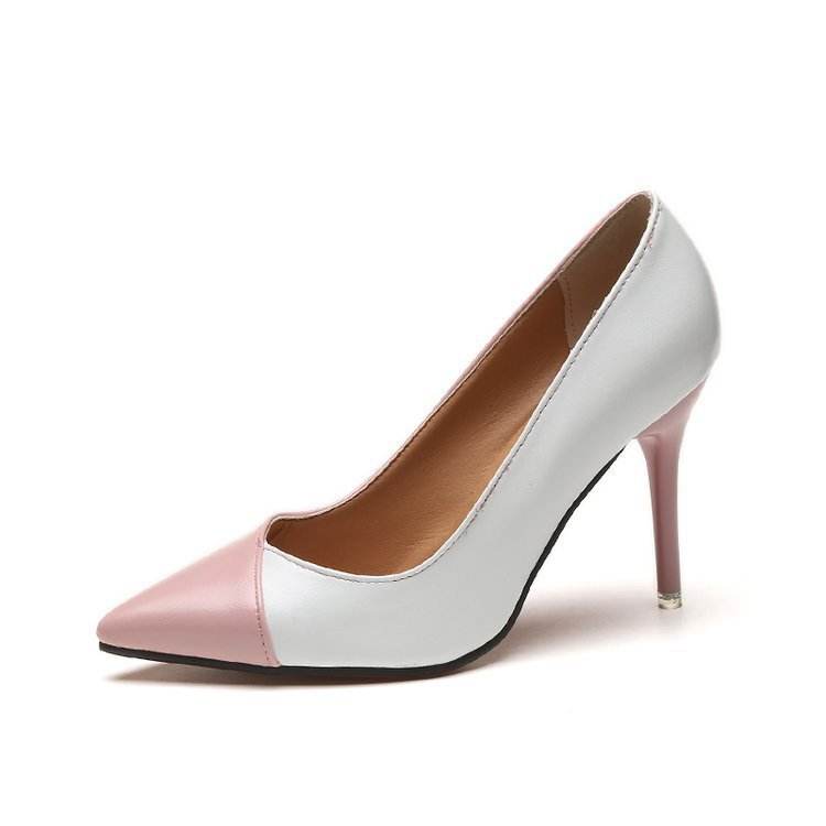 Shallow Mouth Pointed High Heels Sexy Temperament Stiletto Single Shoes - MYLUXURY LANE ENTERPRISE