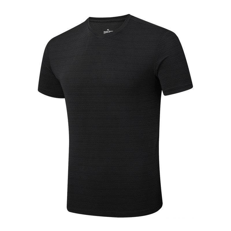 Thin Quick-drying Running Clothes Jacket Men's Fitness Half Sleeve - MYLUXURY LANE ENTERPRISE