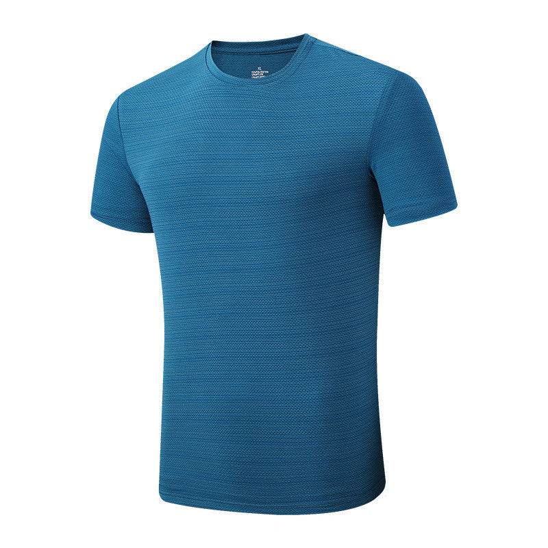 Thin Quick-drying Running Clothes Jacket Men's Fitness Half Sleeve - MYLUXURY LANE ENTERPRISE