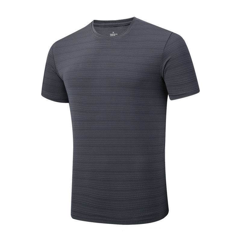 Thin Quick-drying Running Clothes Jacket Men's Fitness Half Sleeve - MYLUXURY LANE ENTERPRISE