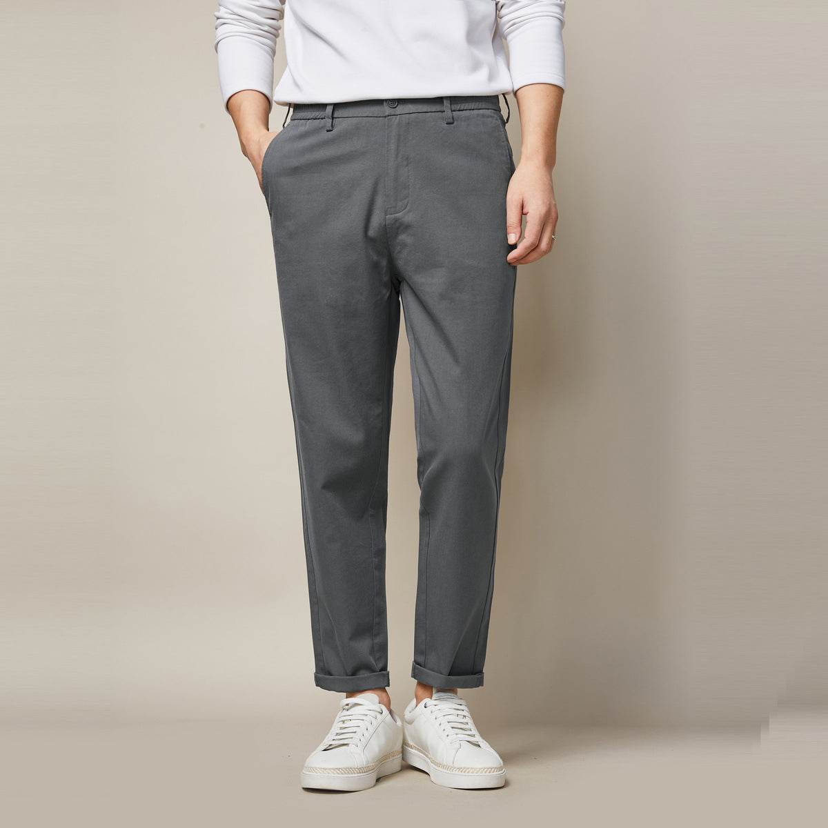 Men's Pants Summer Mid-waist Men's Casual Pants - MYLUXURY LANE ENTERPRISE