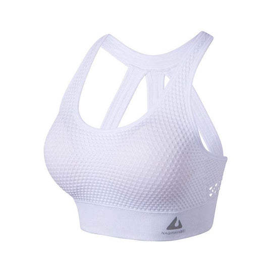 Hollow Beauty Back Sports Bra Gathers Yoga Vest - MYLUXURY LANE ENTERPRISE