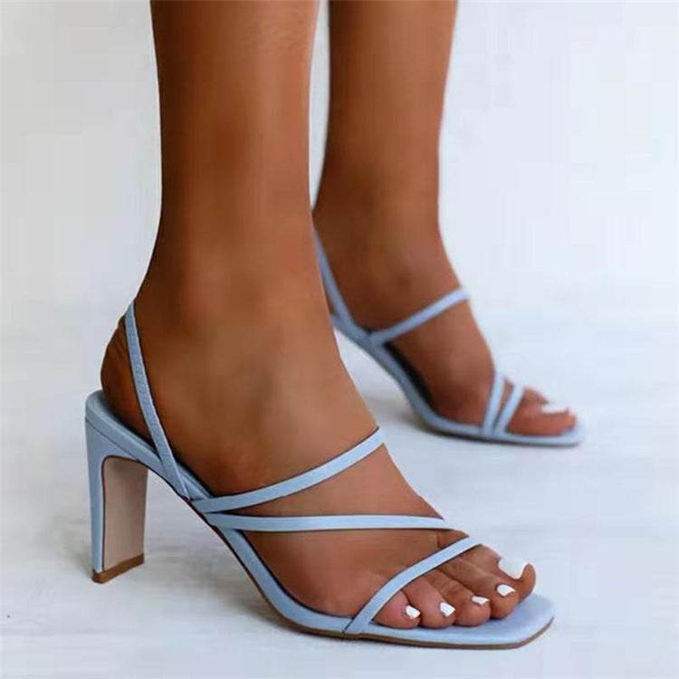 Stiletto Sandals Plus Size 36-43 Woman High Heels Shoes Lady - MYLUXURY LANE ENTERPRISE