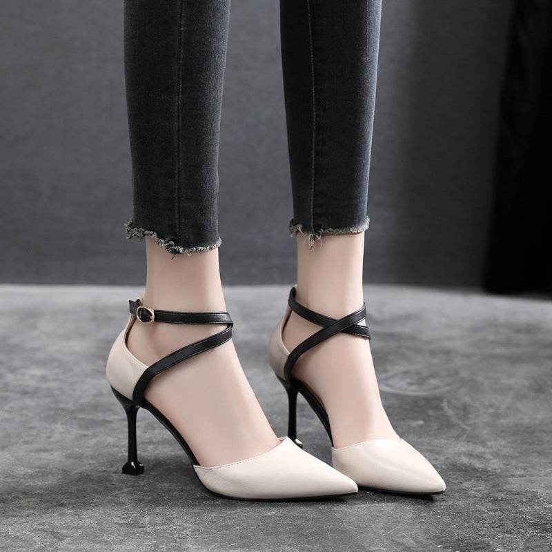 Spring And Autumn New Pointed Toe Stiletto High Heels Small Size - MYLUXURY LANE ENTERPRISE