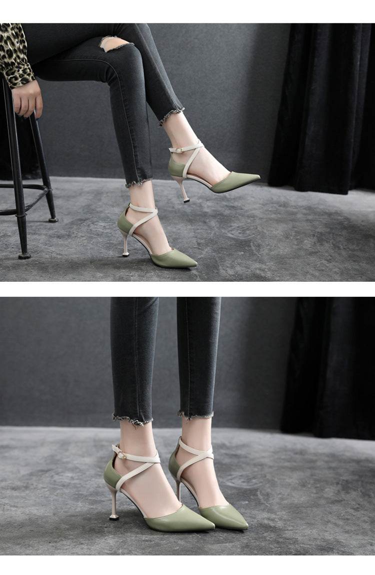 Spring And Autumn New Pointed Toe Stiletto High Heels Small Size - MYLUXURY LANE ENTERPRISE