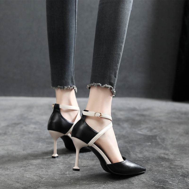 Spring And Autumn New Pointed Toe Stiletto High Heels Small Size - MYLUXURY LANE ENTERPRISE