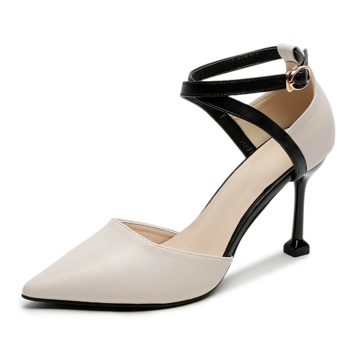 Spring And Autumn New Pointed Toe Stiletto High Heels Small Size - MYLUXURY LANE ENTERPRISE