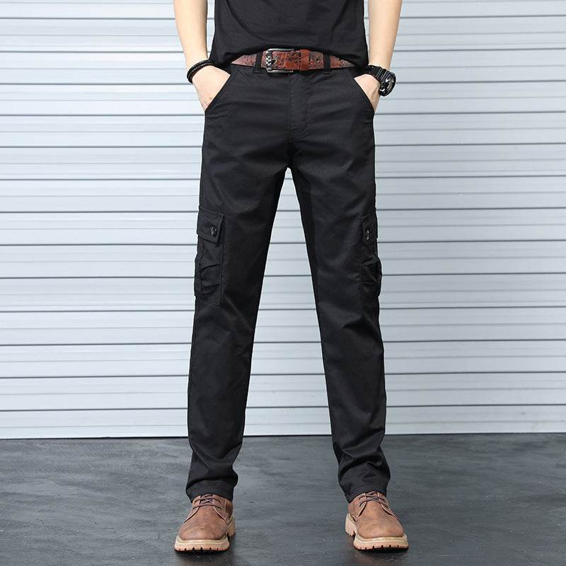 Casual Trousers Japanese 6-pocket Overalls Men's Trend - MYLUXURY LANE ENTERPRISE