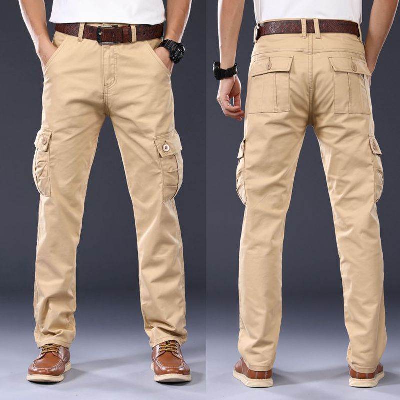Casual Trousers Japanese 6-pocket Overalls Men's Trend - MYLUXURY LANE ENTERPRISE