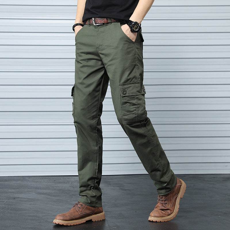 Casual Trousers Japanese 6-pocket Overalls Men's Trend - MYLUXURY LANE ENTERPRISE