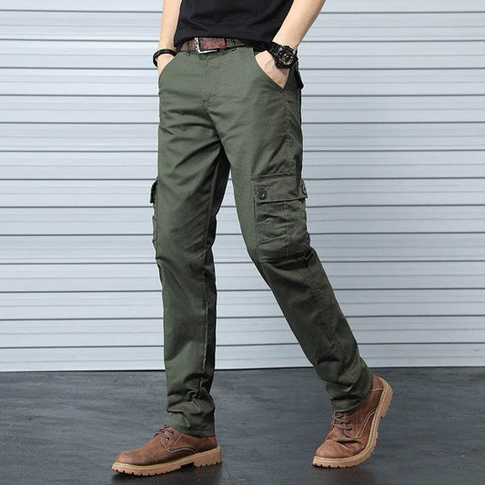 Casual Trousers Japanese 6-pocket Overalls Men's Trend - MYLUXURY LANE ENTERPRISE