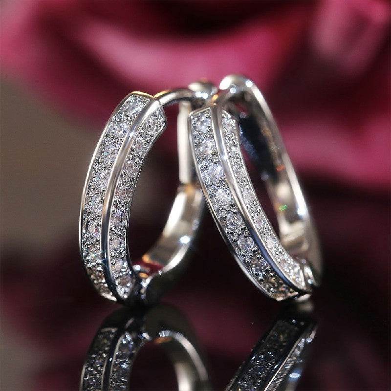 Teardrop Earrings Women's Jewelry Earrings Gift Earrings Round - MYLUXURY LANE ENTERPRISE
