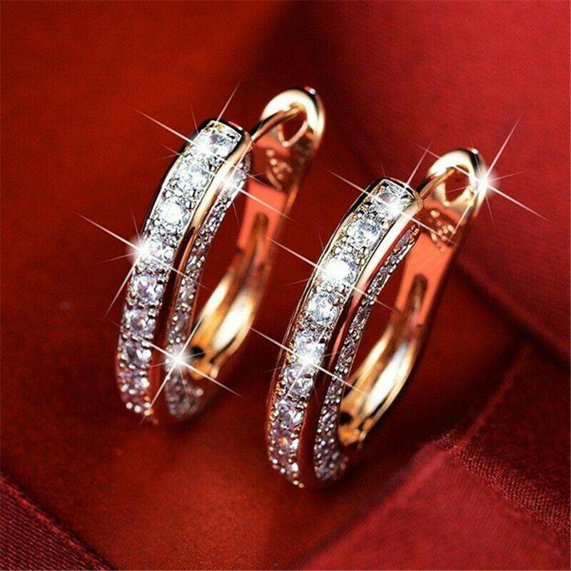 Teardrop Earrings Women's Jewelry Earrings Gift Earrings Round - MYLUXURY LANE ENTERPRISE
