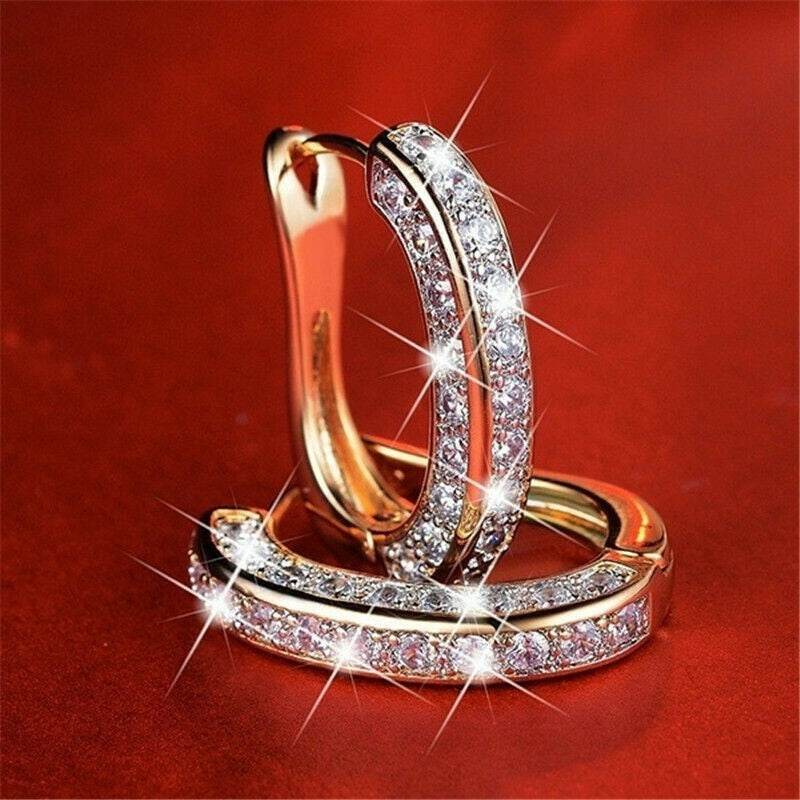 Teardrop Earrings Women's Jewelry Earrings Gift Earrings Round - MYLUXURY LANE ENTERPRISE