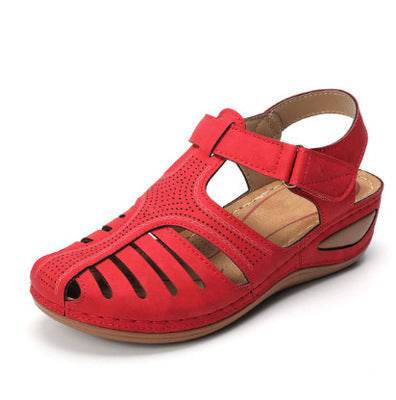 Wedges Sandals Summer Women's Round Toe Roman Shoes - MYLUXURY LANE ENTERPRISE