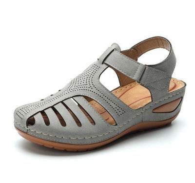 Wedges Sandals Summer Women's Round Toe Roman Shoes - MYLUXURY LANE ENTERPRISE