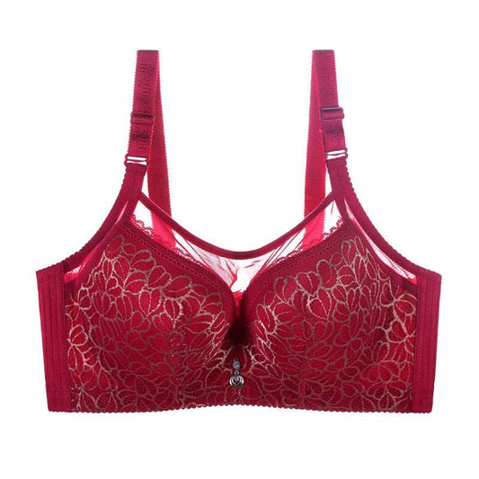 Large-size Double Breast Bra And Thin Mold Cup Gather Bra - MYLUXURY LANE ENTERPRISE