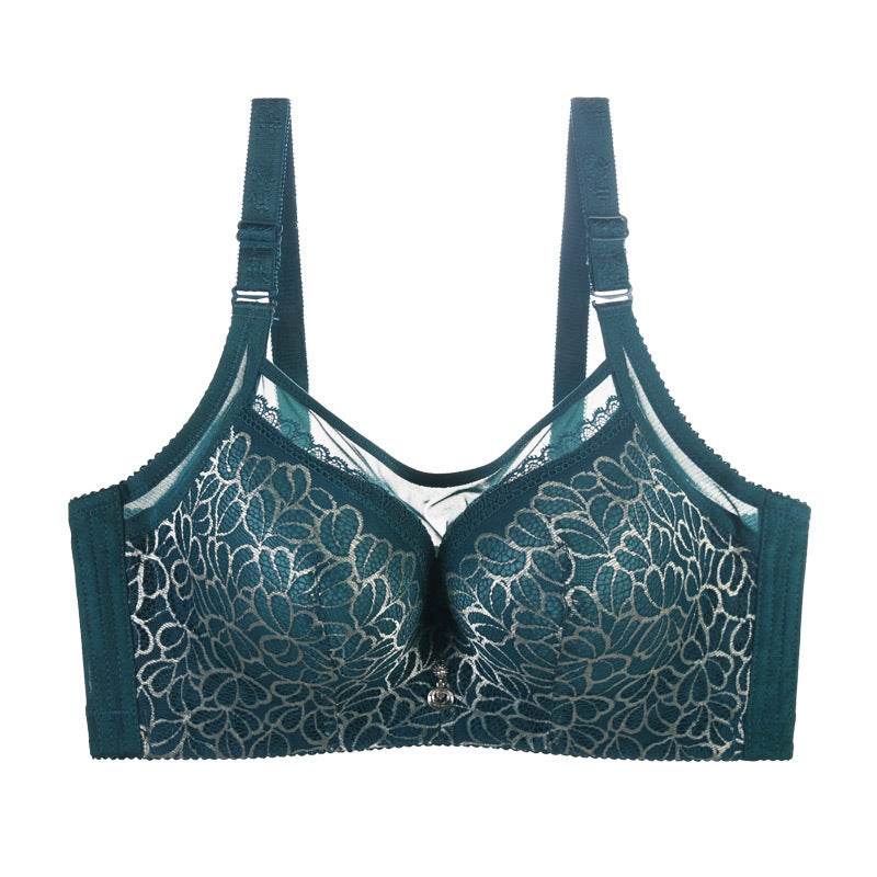 Large-size Double Breast Bra And Thin Mold Cup Gather Bra - MYLUXURY LANE ENTERPRISE