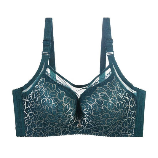 Large-size Double Breast Bra And Thin Mold Cup Gather Bra - MYLUXURY LANE ENTERPRISE